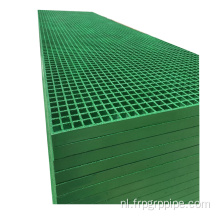Gegoten glasvezel loopbrugafvoer frp -rooster